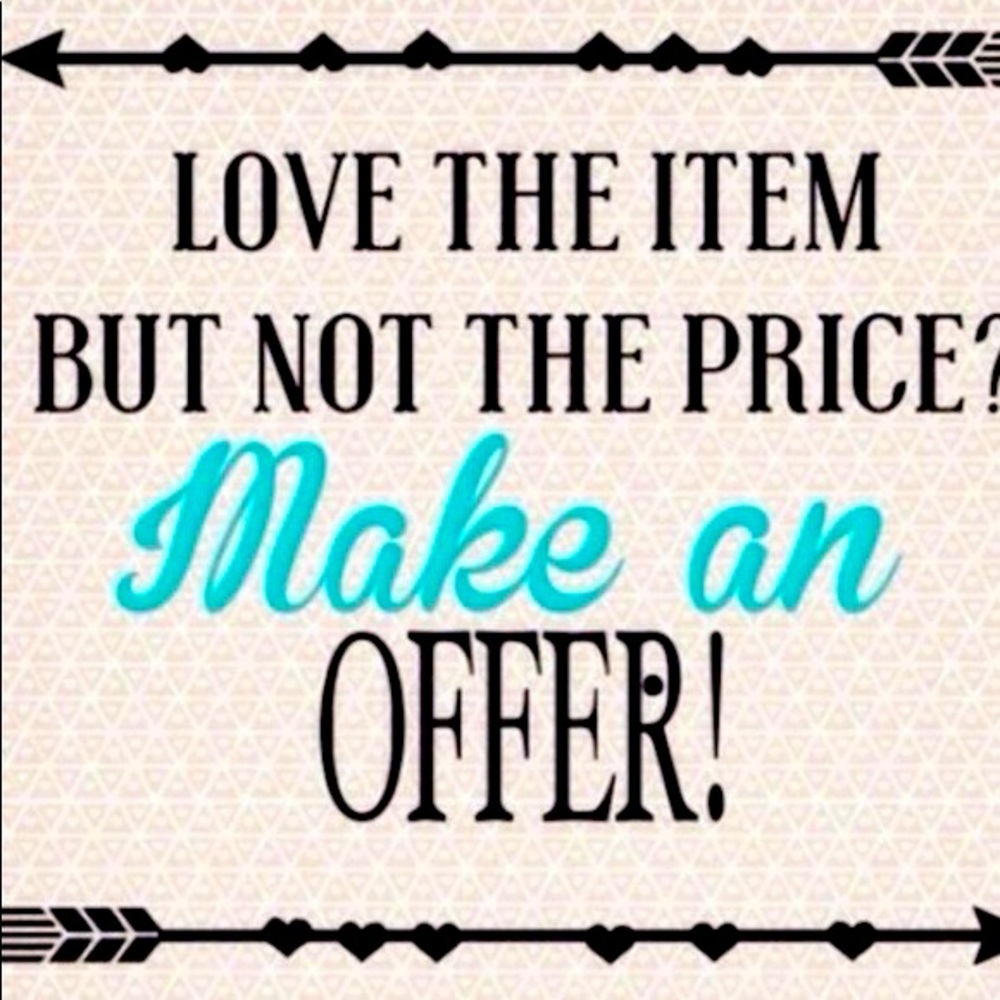 Make me an offer on any item!!
